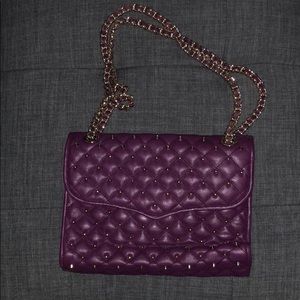 Rebecca Minkoff Quilted affair crossbody w/ studs